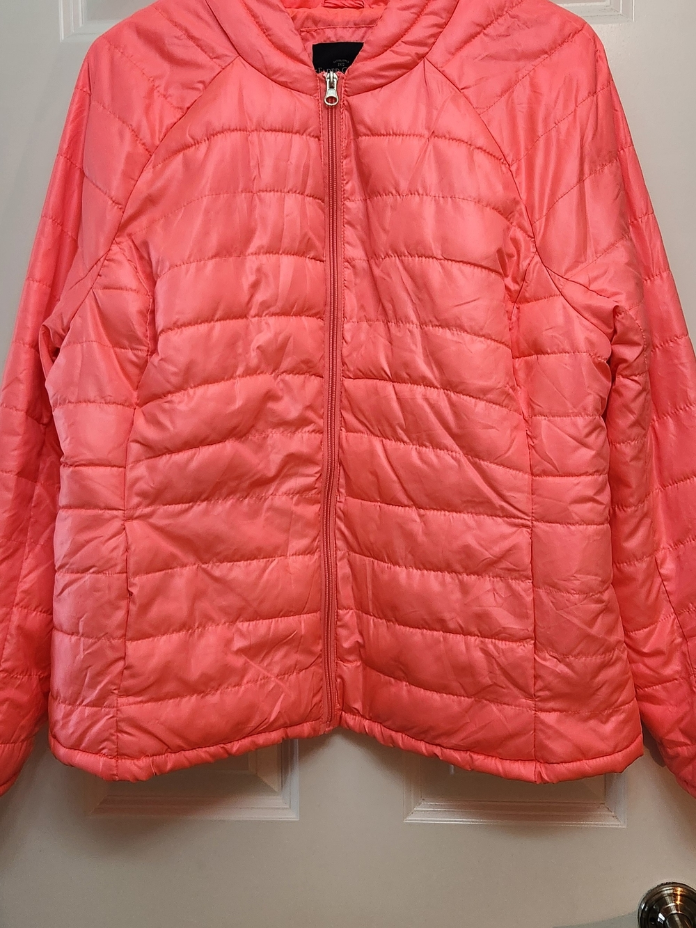 Faded Glory, Bright Hot Pink, Puffer Jacket. XL.